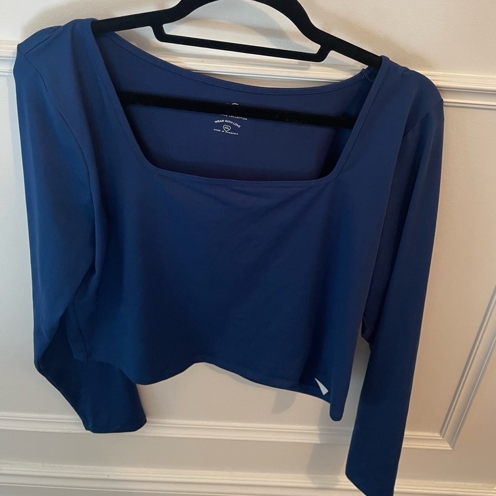 Hollister Square Neck Long Sleeve - Size XXL